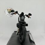 Harley Iron 883 Cruiser Chopper 1:12 Diecast Motosiklet Model Oyuncak - Görsel 8