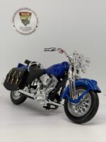Harley-Davidson Heritage Softail Classic Lacivert 1:12 Diecast Motosiklet