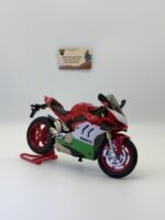 Ducati Panigale Tricolor V4 Maket 1:10 Alloy Metal Diecast | Sesli Işıklı