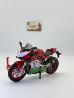 Ducati Panigale Tricolor V4 Maket 1:10 Alloy Metal Diecast | Sesli Işıklı - Görsel 6
