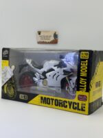 Ducati Panigale V4 Beyaz Diecast 1:10 Ölçek Sesli ve Işıklı | Alloy Diecast Model - Görsel 8