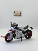 Ducati Panigale V4 Beyaz Diecast 1:10 Ölçek Sesli ve Işıklı | Alloy Diecast Model - Görsel 6