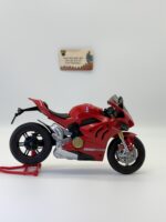 Ducati Panigale V4 Corse 1:10 Ölçek Sesli Işıklı Alloy Model Motosiklet – Kırmızı Diecast - Görsel 2