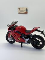 Ducati Panigale V4 Corse 1:10 Ölçek Sesli Işıklı Alloy Model Motosiklet – Kırmızı Diecast - Görsel 4