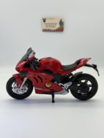 Ducati Panigale V4 Corse 1:10 Ölçek Sesli Işıklı Alloy Model Motosiklet – Kırmızı Diecast - Görsel 5