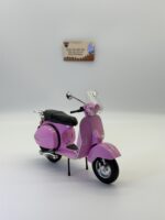 Pembe Vespa PX125 1:10 Ölçekli Maket Diecast Model | Işıklı Sesli