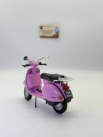 Pembe Vespa PX125 1:10 Ölçekli Maket Diecast Model | Işıklı Sesli - Görsel 4