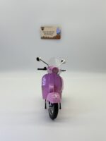 Pembe Vespa PX125 1:10 Ölçekli Maket Diecast Model | Işıklı Sesli - Görsel 7