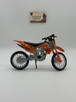SK07 Race Model Motosiklet 1:10 Ölçek Turuncu Dirt Bike - Görsel 2