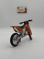 SK07 Race Model Motosiklet 1:10 Ölçek Turuncu Dirt Bike - Görsel 3