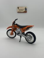 SK07 Race Model Motosiklet 1:10 Ölçek Turuncu Dirt Bike - Görsel 4