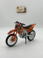 SK07 Race Model Motosiklet 1:10 Ölçek Turuncu Dirt Bike - Görsel 6