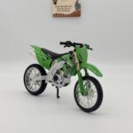 Kawasaki 250Z 1:10 Ölçek Yeşil Dirt Bike Model sesli