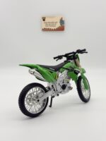 Koleksiyonluk Motosiklet Kawasaki 250Z 1:10 Ölçek Yeşil Dirt Bike Model - Görsel 3