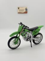 Koleksiyonluk Motosiklet Kawasaki 250Z 1:10 Ölçek Yeşil Dirt Bike Model - Görsel 6