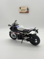 BMW S1000RR Model Motosiklet 1:10 Ölçek Sesli Işıklı Beyaz Motorsport - Görsel 4