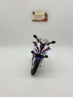 BMW S1000RR Model Motosiklet 1:10 Ölçek Sesli Işıklı Beyaz Motorsport - Görsel 7