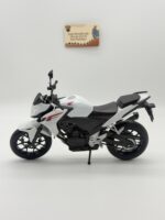 Honda CB500F Model Motosiklet 1:10 Ölçek Beyaz Welly - Görsel 5