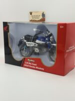 Honda Monkey 2018 Model Motosiklet 1:9 Ölçek Mavi Sesli Işıklı - Görsel 8