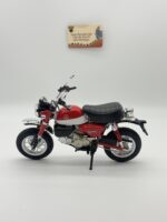Honda Monkey 2018 Model Motosiklet 1:9 Ölçek Kırmızı Sesli Işıklı - Görsel 5
