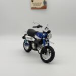 Honda Monkey 2018 Model Motosiklet 1:9 Ölçek Mavi Sesli Işıklı