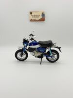 Honda Monkey 2018 Model Motosiklet 1:9 Ölçek Mavi Sesli Işıklı - Görsel 5