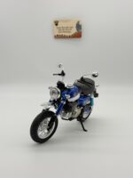 Honda Monkey 2018 Model Motosiklet 1:9 Ölçek Mavi Sesli Işıklı - Görsel 6