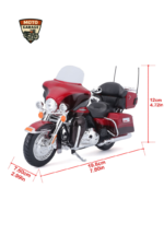 Harley-Davidson FLHTK Electra Glide Ultra Limited 1:12 Ölçek Diecast Motosiklet - Görsel 2