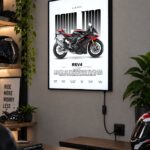 Aprilia RSV4 1100 Işıklı Moto LightBox – 30x40 cm