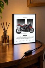 Aprilia RSV4 1100 Işıklı Moto LightBox – 30x40 cm - görsel 3