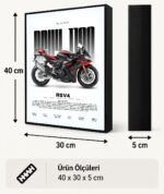 Aprilia RSV4 1100 Işıklı Moto LightBox – 30x40 cm - görsel 5