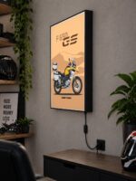 BMW F 650 GS Işıklı Moto LightBox – 30x40 cm - görsel 2