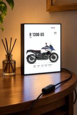 BMW R 1300 GS Işıklı Moto LightBox – 30x40 cm - görsel 3