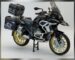 BMW R1250 GS maket 1:10 ölçek çantalı sesli ışıklı diecast adventure model
