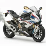 BMW S1000RR 1:6 maket motosiklet egzozdan duman efekti ve yanan farlar