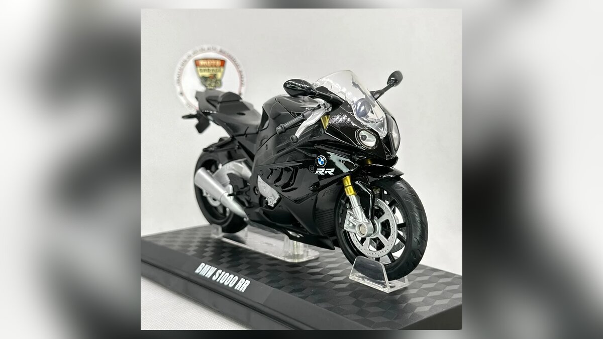 BMW S1000RR maket 1:12 ölçek Maisto lisanslı diecast model