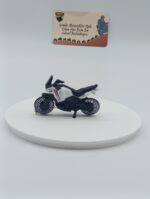 Adventure Motosiklet Metal Anahtarlık Beyaz - Diecast Macera Motoru Figürü - Görsel 6