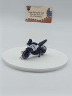 Adventure Motosiklet Metal Anahtarlık Beyaz - Diecast Macera Motoru Figürü - Görsel 7