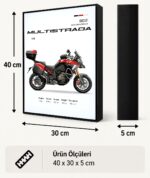 Ducati Multistrada V4 Pikes Peak Işıklı Moto LightBox – 30x40 cm - görsel 5