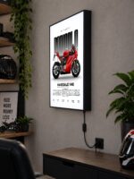 Ducati Panigale V4 S Işıklı Moto LightBox – 30x40 cm - görsel 2