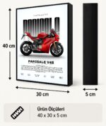 Ducati Panigale V4 S Işıklı Moto LightBox – 30x40 cm - görsel 5