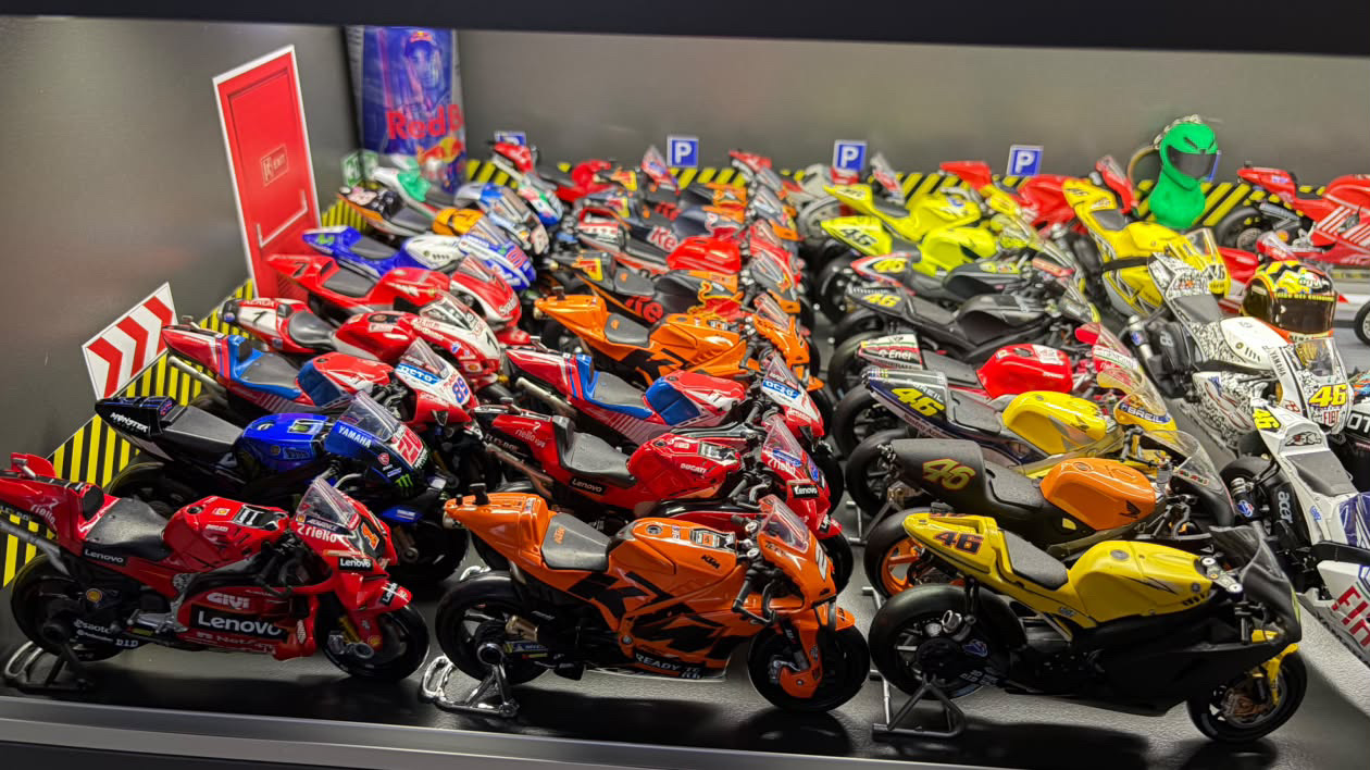 Etka Moto Garage koleksiyonundan diecast motosiklet maketleri