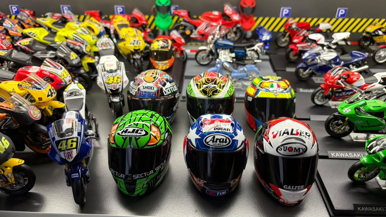Etka Moto Garage koleksiyonundan diecast motosiklet maketleri