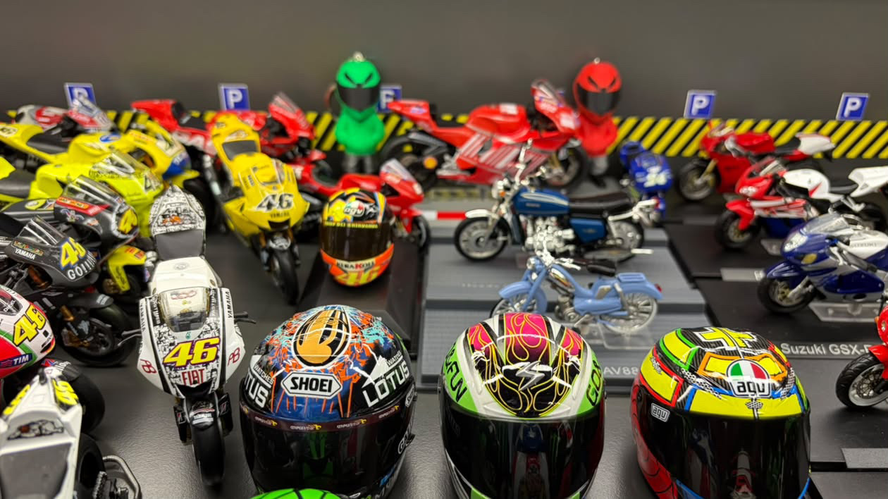 Etka Moto Garage koleksiyonundan diecast motosiklet maketleri