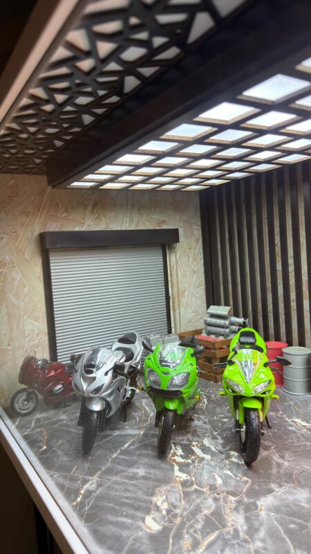 Fatih Kırbaş koleksiyonundan diecast motosiklet maketleri