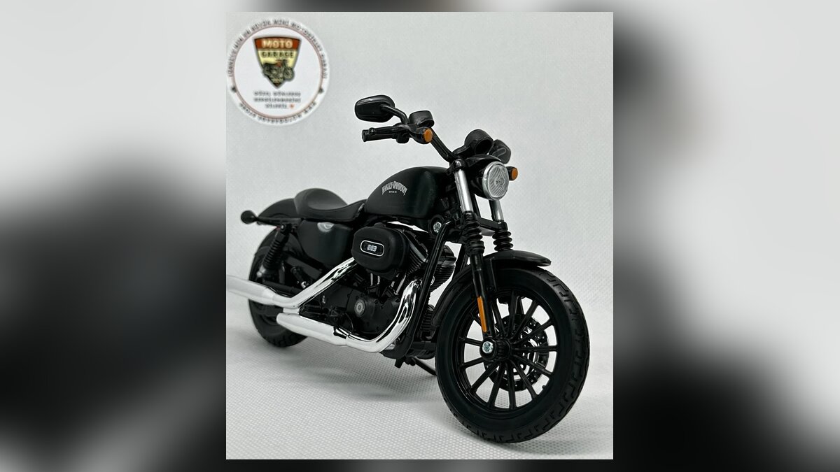 Harley Davidson Iron 883 maket 1:12 ölçek Maisto diecast model