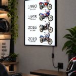 Honda Africa Twin Evrim Serisi Işıklı Moto LightBox – 30x40 cm