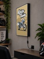 Honda Africa Twin Işıklı Moto LightBox – 30x40 cm - görsel 2
