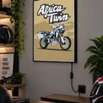 Honda Africa Twin Işıklı Moto LightBox – 30x40 cm