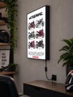 Honda CBR Serisi Işıklı Moto LightBox – 30x40 cm - görsel 2